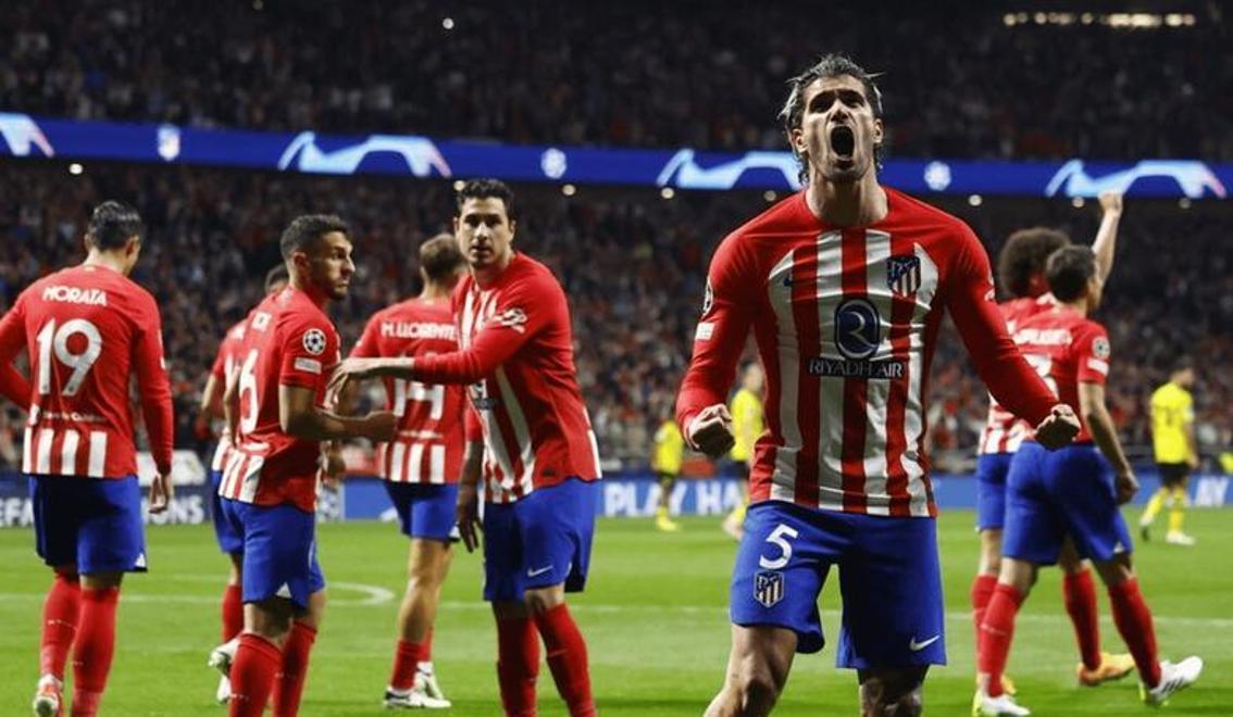 马德里竞技惨败,欧冠之路终结 马德里竞技惨败,欧冠之路终结