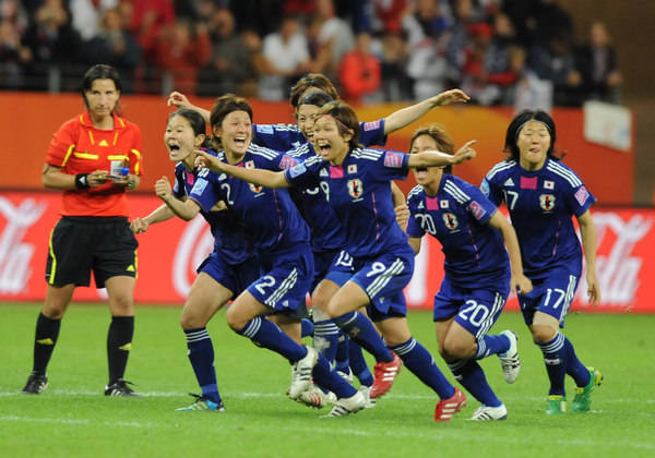 日本女足进攻犀利，备受关注