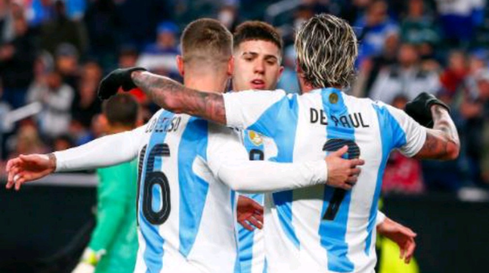 阿根廷队在友谊赛中击败对手 阿根廷队在友谊赛中击败对手