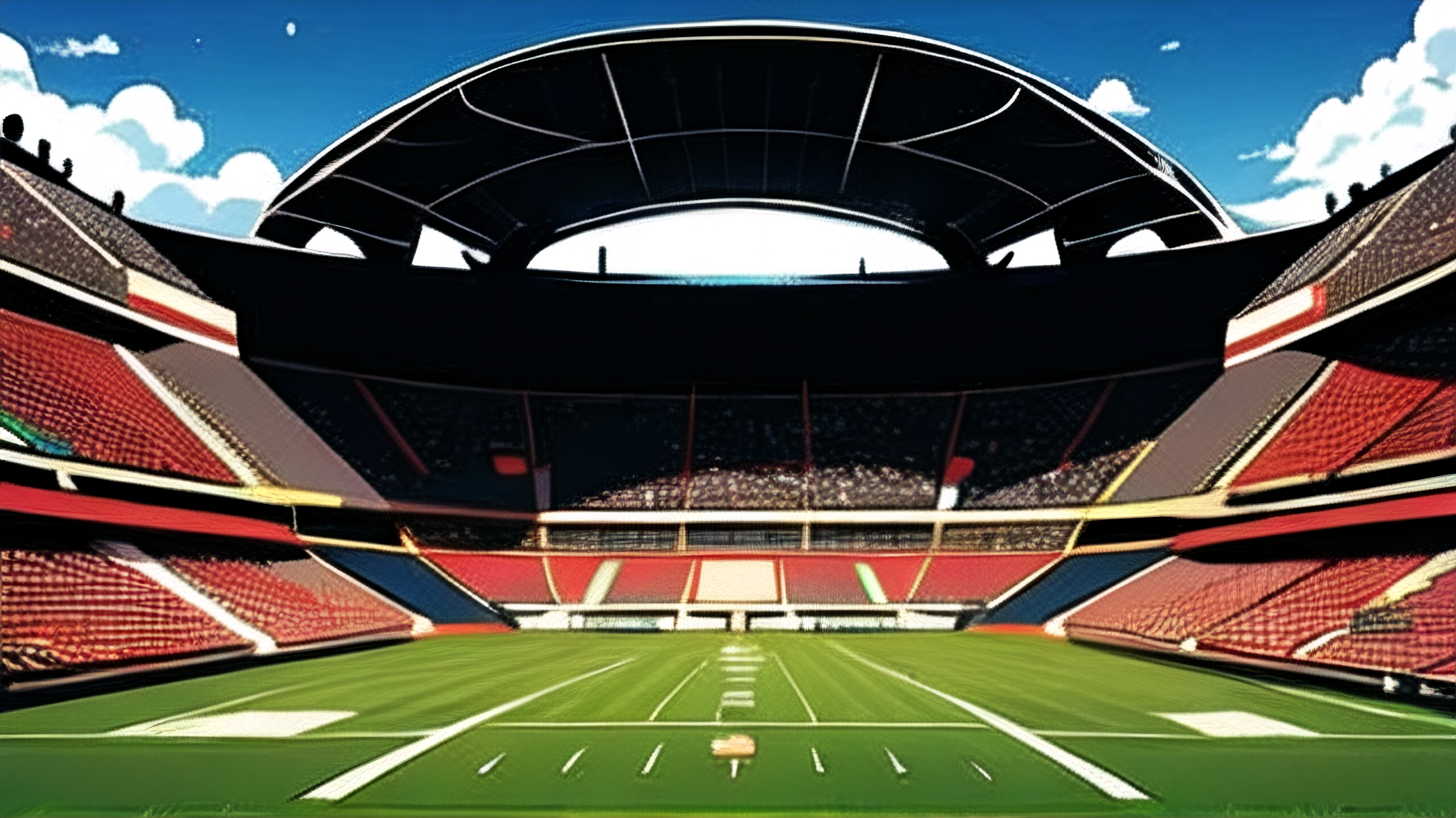 绿茵场上波澜壮阔的一幕令人心动